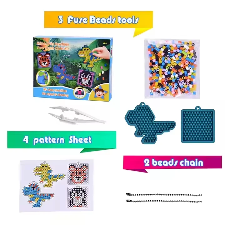Dinosaur No-Iron Fuse Bead Kit suppliers
